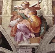 Michelangelo Buonarroti The Libyan Sibyl Sweden oil painting artist